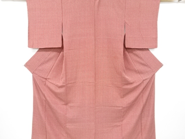 JAPANESE KIMONO / VINTAGE KOMON KIMONO / ABSTRACT